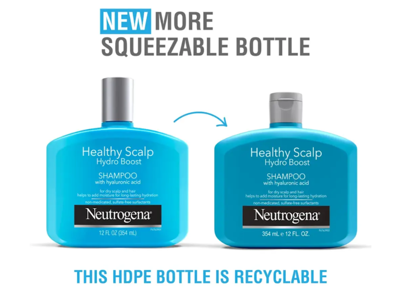 Neutrogena Healthy Scalp Hydro Boost Shampoo, Hyaluronic Acid, 12 fl oz/354 mL