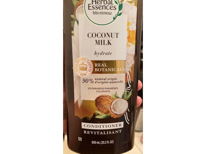 Herbal Essences Bio: Renew Coconut Milk Hydrate Conditioner Revitalisant, 20.2 fl oz/600 mL