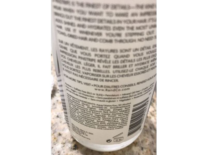 R+Co Pinstripe Intense Detangling Spray, 8.5 fl oz/241 mL