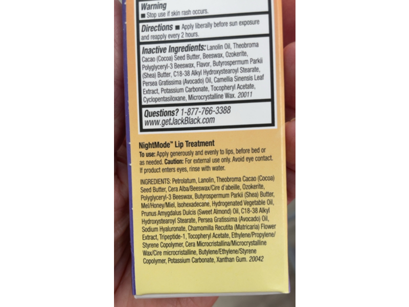 Jack Black UltaLip Day+Night Duo, 0.25 oz/ 7 g