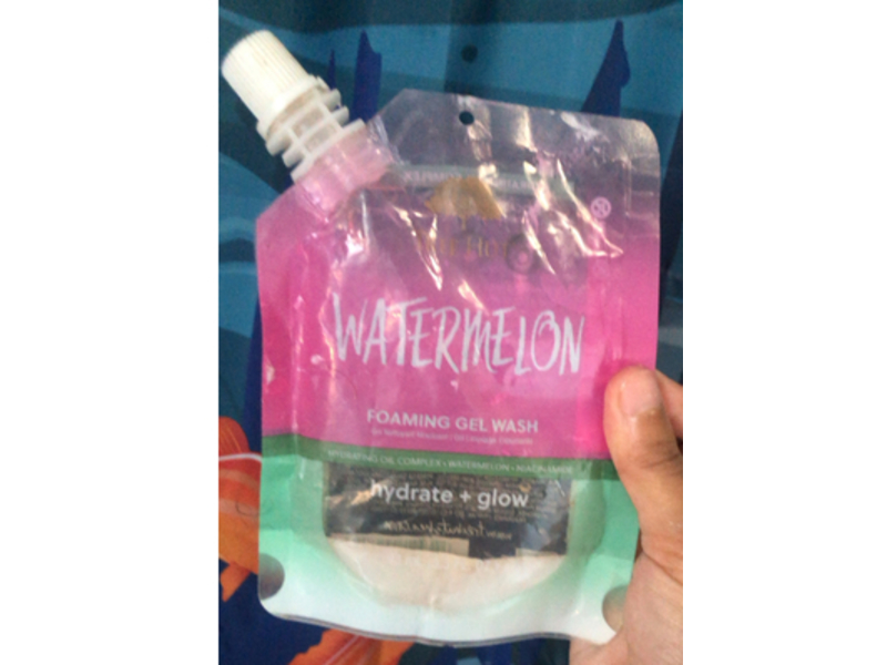 Tree Hut Foaming Gel Wash, Watermelon, 3.3 fl oz/93 mL