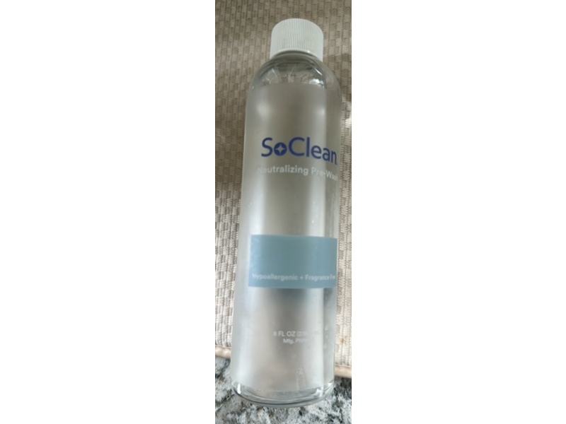 SoClean Neutralizing Pre-Wash, 8 fl oz/236.6 mL
