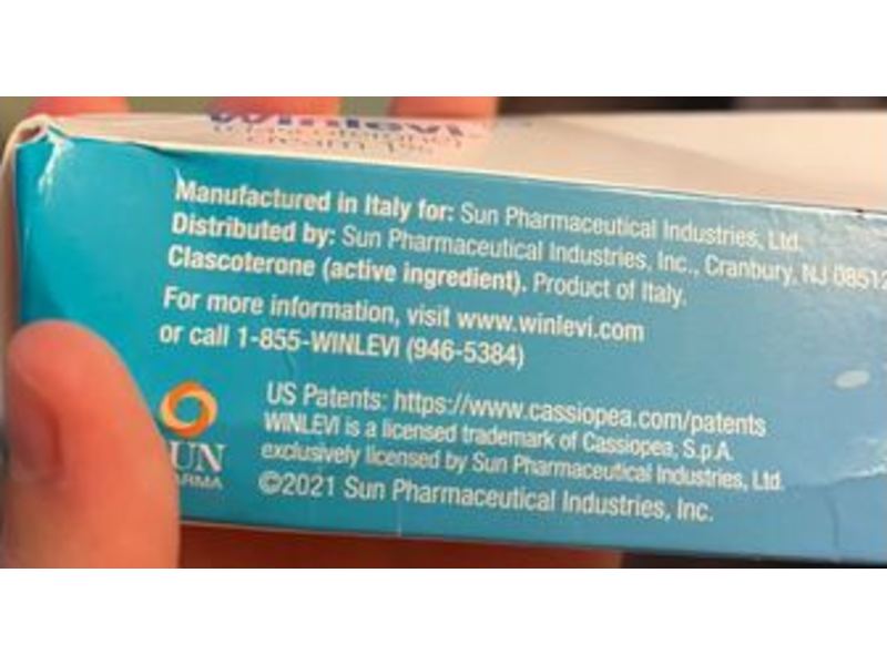 Winlevi (clascoterone) Cream 1%, 60 g Sun Pharmaceutical Industries Inc. (RX)