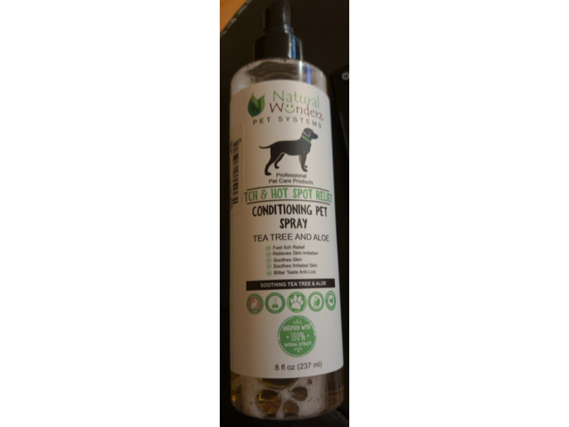 Natural Wonderz Conditioning Pet Spray, Tea Tree & Aloe, 8 fl oz/237 mL
