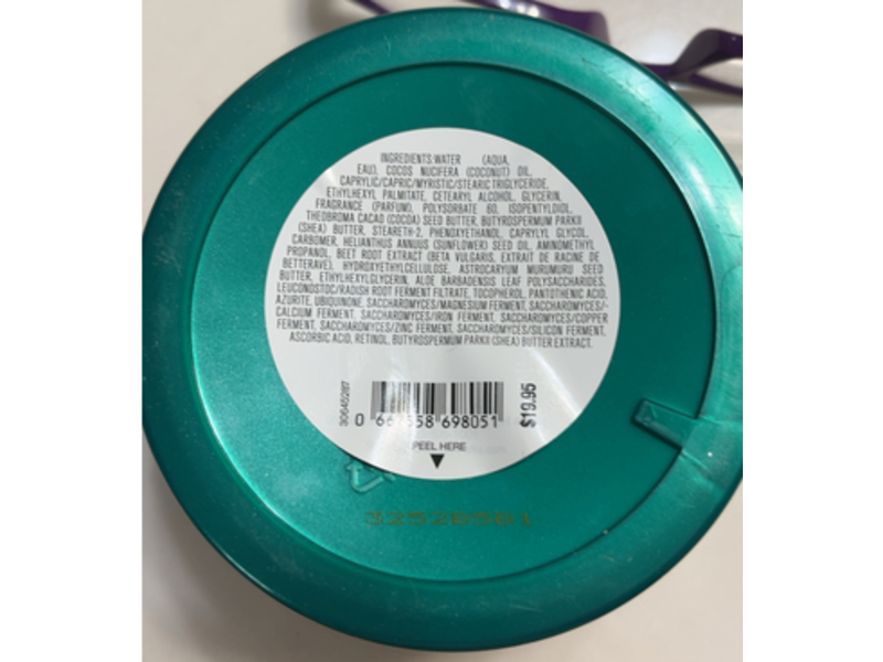 Bath & Body Works Whipped Body Butter, Vanilla Bean Noel, 6.5oz/185 g