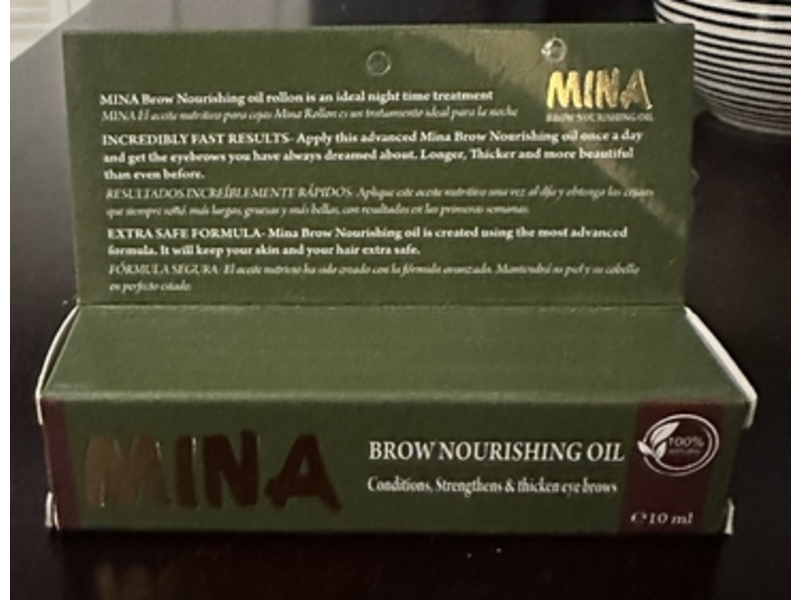 Mina Brow Nourishing Oil, 10 mL