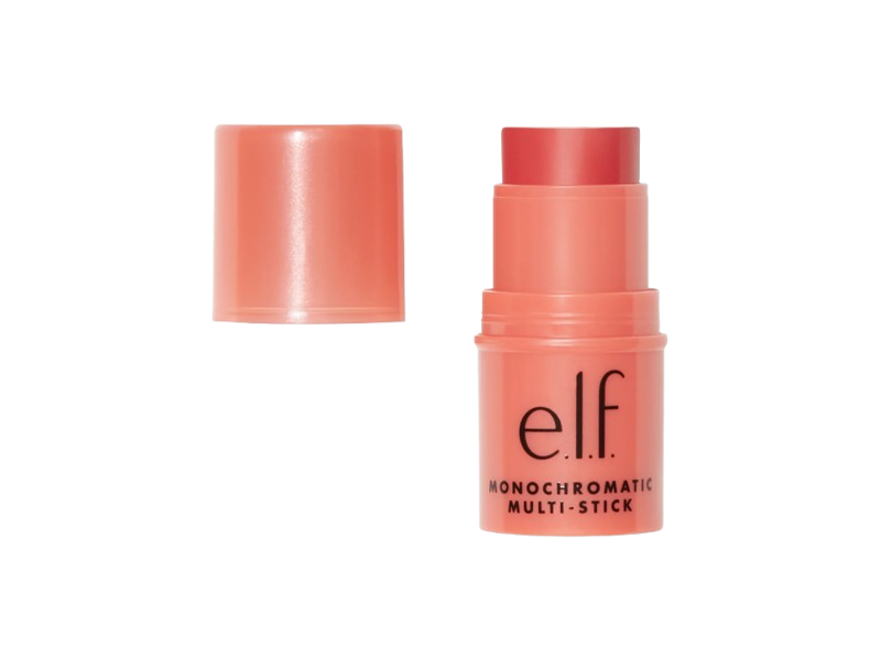 e.l.f. Cosmetics Monochromatic Multi-Stick, Glimmering Guava, 0.155 oz/4.4 g