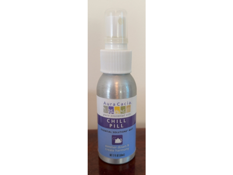 Aura Cacia Chill Pill Essential Oil Mist, 2 fl oz/59 mL