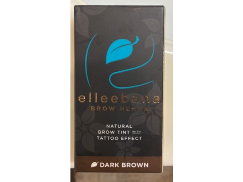 Elleebana Brow Henna, Dark Brown