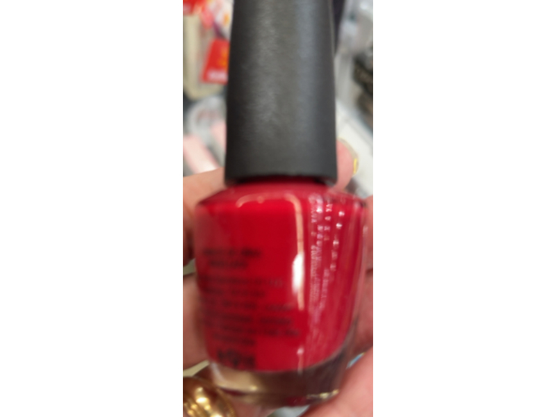 O.P.I Nail Lacquer, Big Apple Red, 0.5 Fl Oz