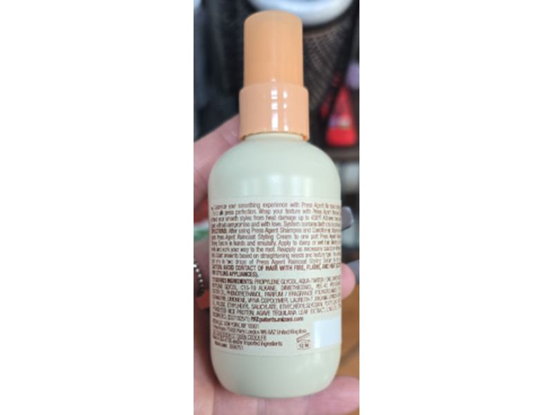 Mizani Press Agent Thermal Smoothing Raincoat Styling Serum, 3.38 fl oz/100 mL