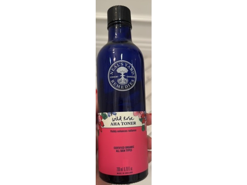 Neal's Yard Remedies AHA Toner, Wild Rose, 6.76 fl oz/200 mL