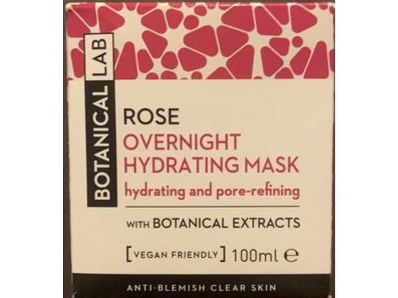 Botanical Lab Rose Hydrating Mask, 100 mL