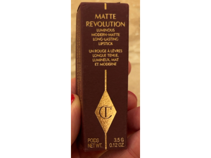 Charlotte Tilbury Matte Revolution Luminous Modern-Matte Long-Lasting Lipstick, Hollywood Vixen, 0.12 oz/3.5 g