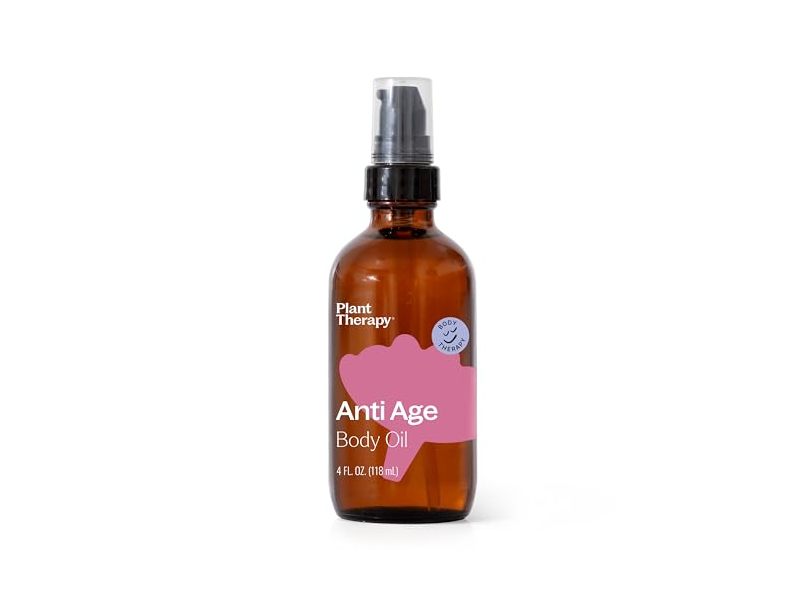 Plant Therapy Anti Age Body Oil, 4 fl oz/118 mL