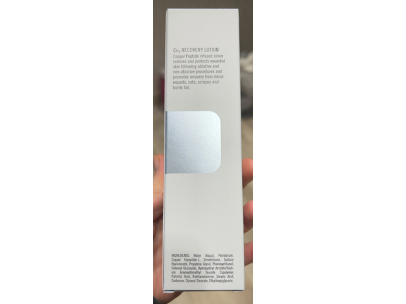 Neova Cu3 Recovery Lotion, Copper Peptide Complex, 3.4 fl oz/100 mL