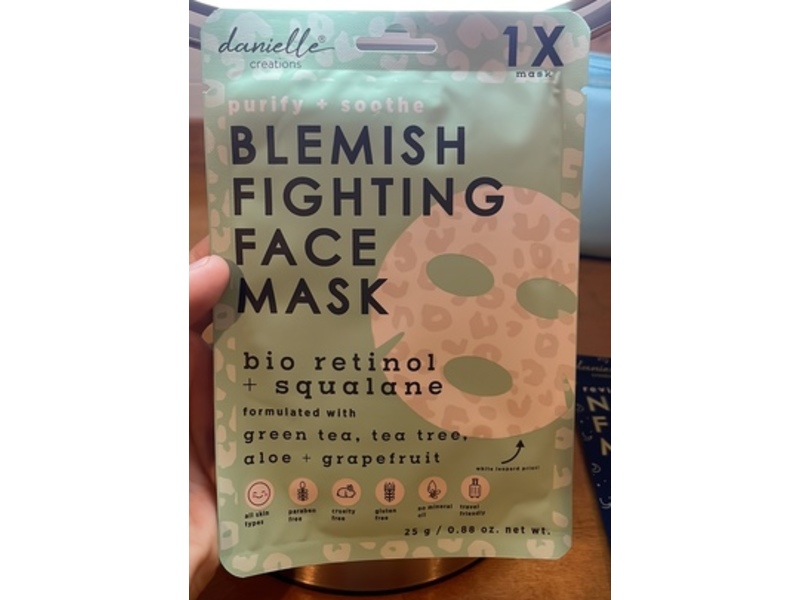 Danielle Creations Blemish Fighting Face Mask, 0.88 oz/25 g