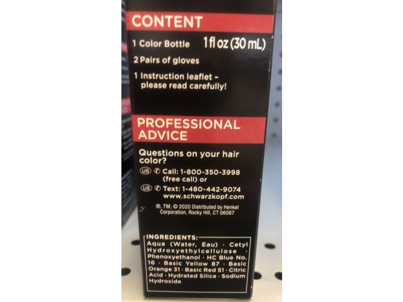 Schwarzkopf Color Boost Vibrancy Booster, Brown, 1 fl oz/30 mL