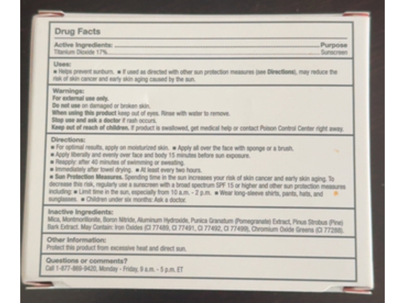 Jane Iredale Powder-Me Dry Sunscreen Refill, SPF 30 Translucent, 0.26 oz/ 7.5 g, 3 Count