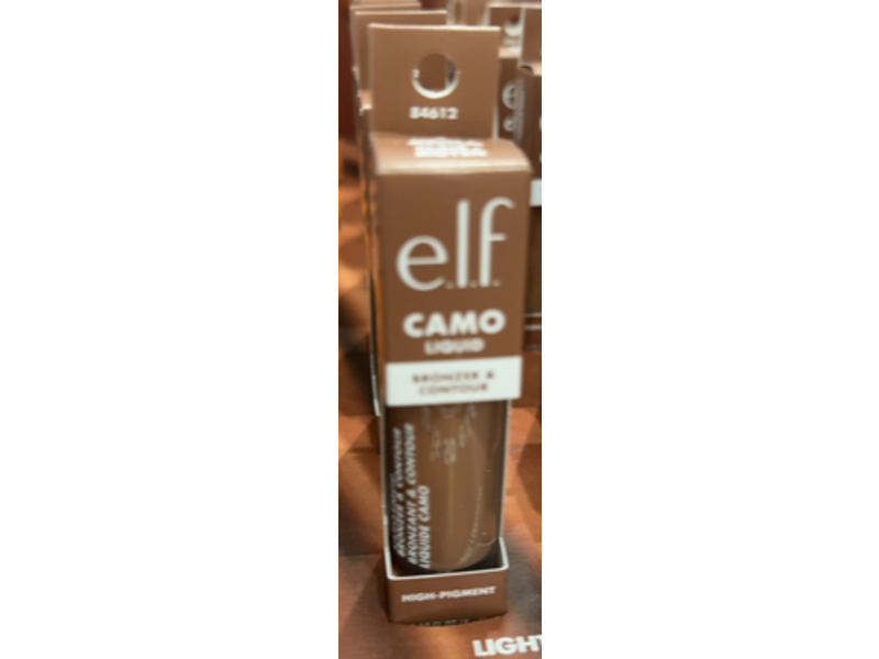 e.l.f. Camo Liquid Bronzer & Contour, 5 Medium, 0.13 fl oz/4 mL