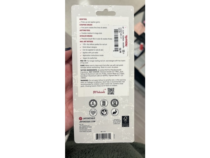 Japonesque Nailed It! Art Kit, 6 Count