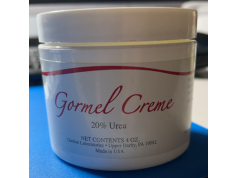 Gordon Laboratories Gormel Cream, 20% Urea, 4 oz