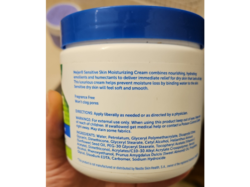 Sensitive Skin Moisturizing Cream, 16 oz/453.5 g