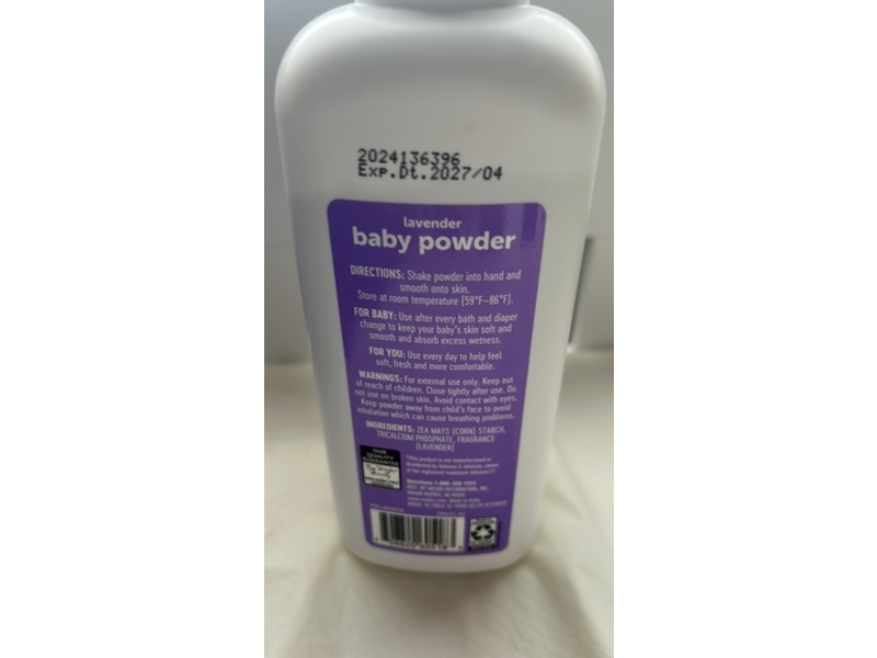 Meijer Baby Powder, Lavender, 15 oz/425 g