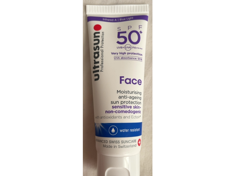 Ultrasun Moisturising Anti - Ageing Sun Protection Face Creme, SPF 50+, 25 mL