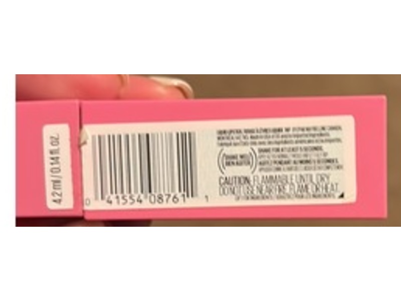 Maybelline New York Super Stay Vinyl Ink Liquid Lipcolor, Upbeat, 0.14 fl oz/4.2 mL