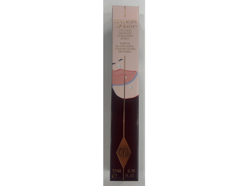 Charlotte Tilbury Collagen Lip Bath Lip Plumping Effect, Walk Of No Shame, 0.26 fl oz/7.9 mL