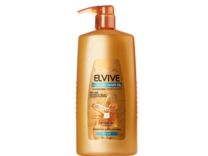 L'Oréal Paris Hair Expert Extraordinary Oil Nourishing Conditioner, Flower Oil Camellia, 28 fl oz/828 mL