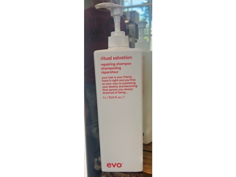 Evo Ritual Salvation Repairing Shampoo, 33.8 fl oz/1 L