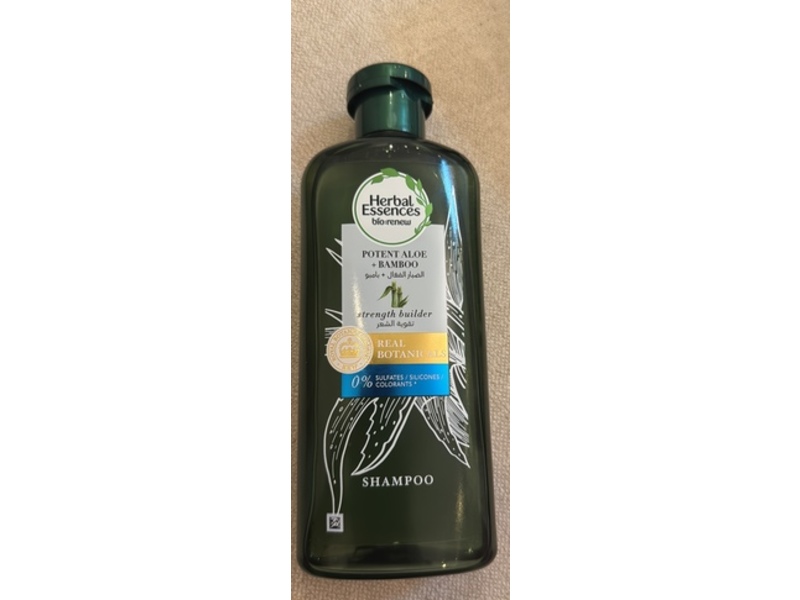 Herbal Essences Real Botanical Shampoo, Potent Aloe + Bamboo, 400 mL