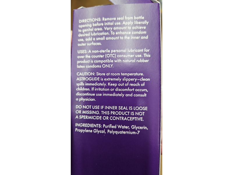 Astroglide Water-Based Personal Lubricant, 5 fl oz (148 mL)