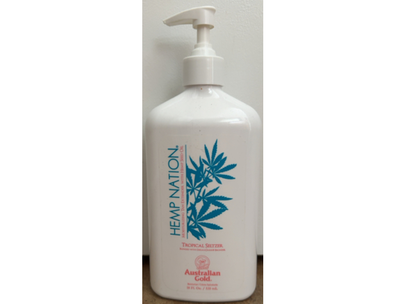 Australian Gold Hemp Nation Moisturizing Tan Extender, Tropical Seltzer, 18 fl oz/535 mL