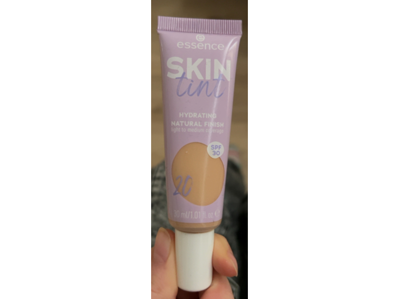 Essence Hydrating Natural Finish Skin Tint, SPF 30, 20, 1.01 fl oz/30 mL