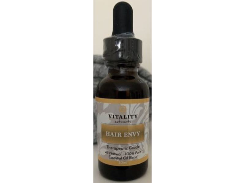 Vitality Extracts Hair Envy Pure Essential Oil Blend, 30 mL