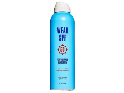 Wear SPF Performance Sunscreen Spray, SPF 50, 8 fl oz/177.4 mL