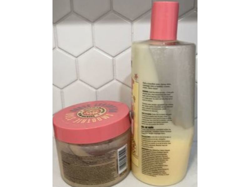 Soap & Glory Hydrating Body Wash, Almond & Vanilla , 16.9 fl oz/500 mL