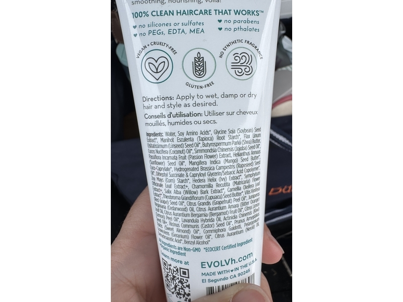 EVOLVh Dream Gel Flexible Hold Styling Creme Gel, 4 oz/120 mL