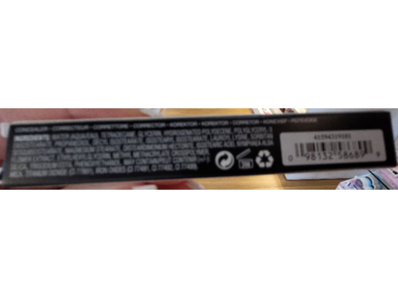 Bareminerals Original Liquid Mineral Concealer, Fair 1W, 0.2 fl oz/6 mL