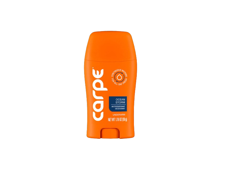Carpe Underarm Antiperspirant Deodorant, Ocean Storm, 1.76 oz/50 g