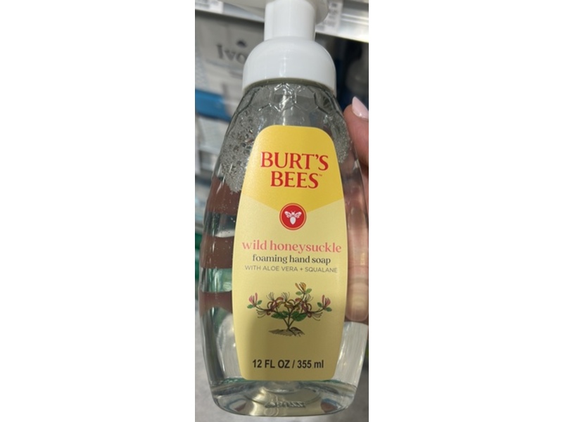 Burt's Bees Foaming Hand Soap, Wild Honeysuckle, 12 fl oz/355 mL