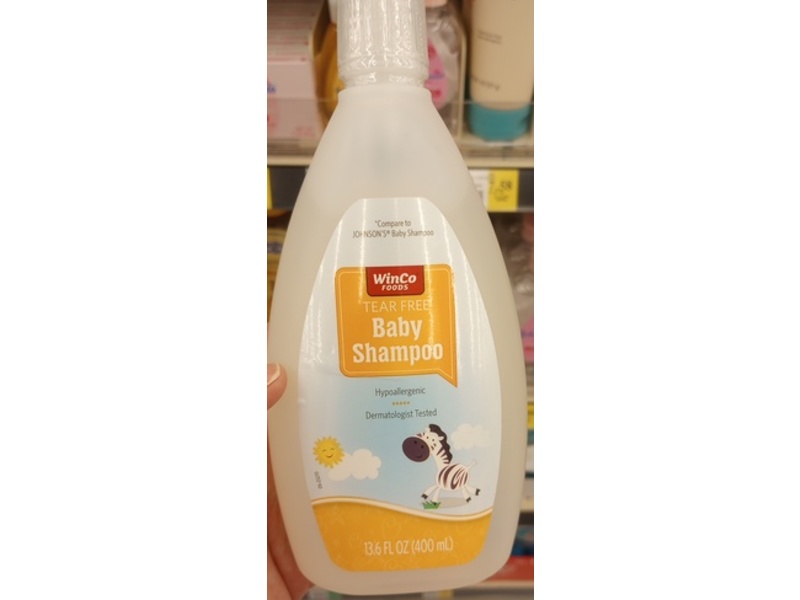 WinCo Foods Tear Free Baby Shampoo, 13.6 fl oz/400 mL