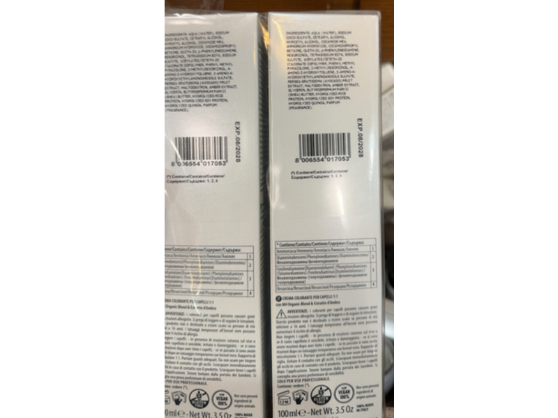 Barex Permesse Sublime Experience Hair Colouring Cream, 1:1, 100 mL