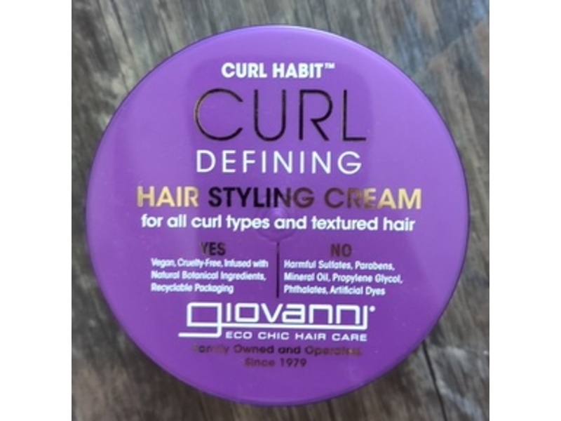 Giovanni Curl Habit Curl Defining Hair Styling Cream, 10 fl oz/295 mL