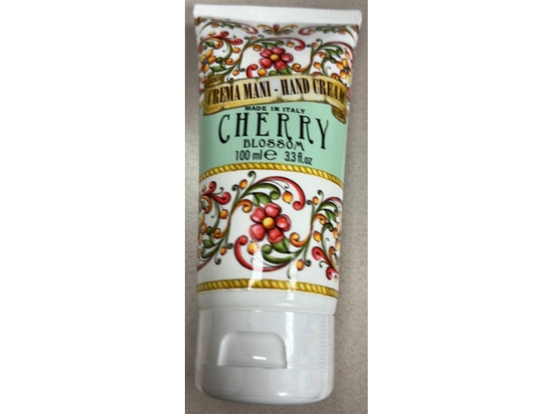 Rudy Profumi Hand Cream, Cherry Blossom, 3.3 fl oz/100 mL