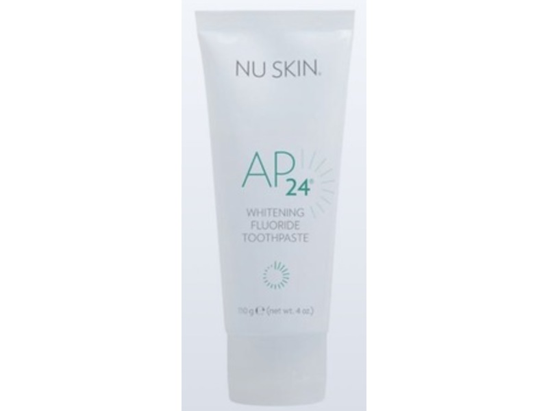 Nu Skin AP 24 Whitening Fluoride Toothpaste, 4 fl oz/110 g, Pack Of 2
