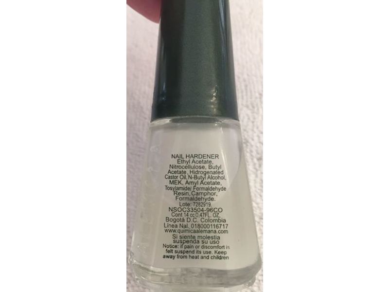 Quimica Nail Hardener, 0.47 fl oz/14 ml